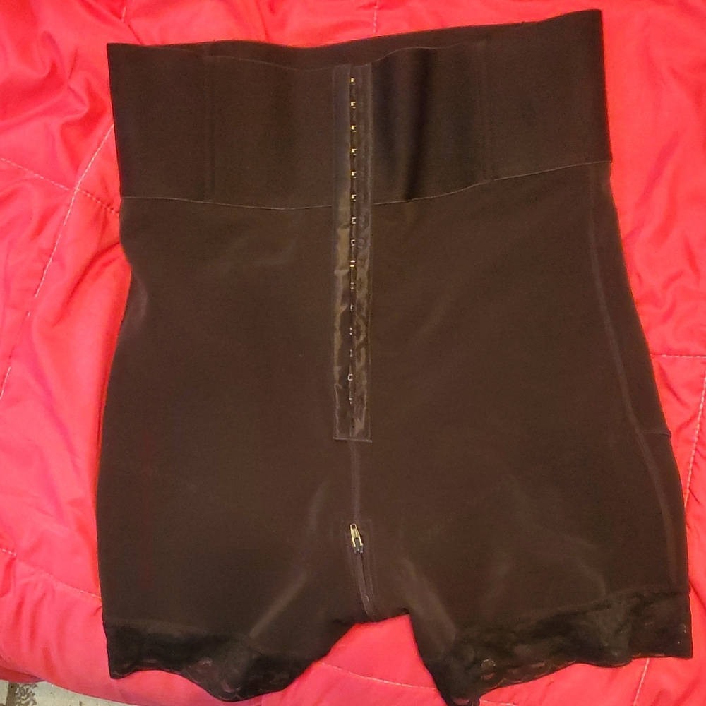 Black High-Waisted Shapewear Shorts